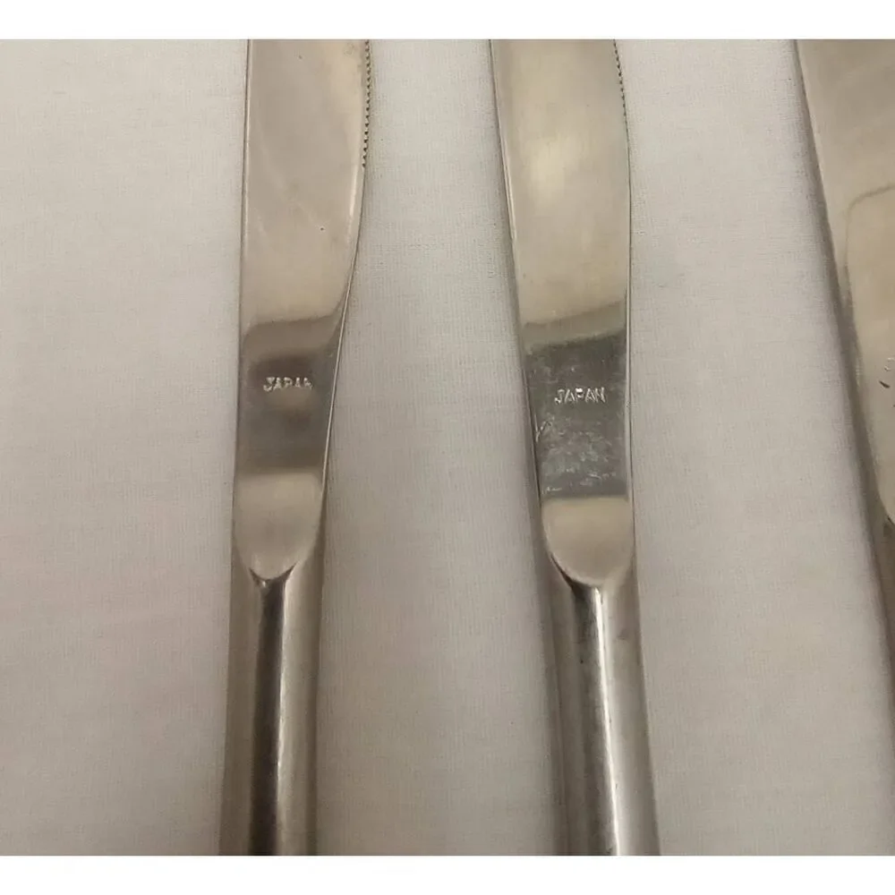 Vintage MCM canoe muffin cutlery made in Japan